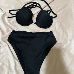 Elegant Black Women's Bikini Set